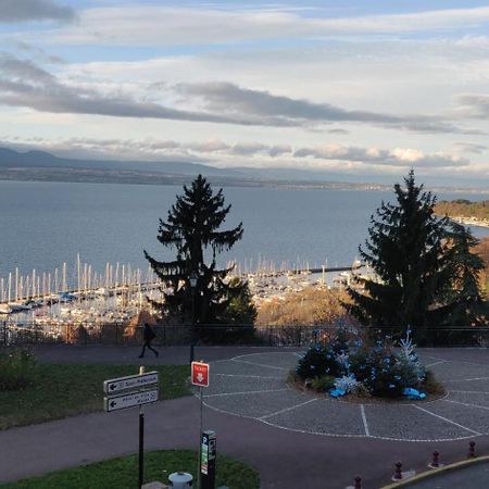 Petit Studio Hyper Centre Vue Lac Thonon-O-Phil-De-L-Eau Buitenkant foto